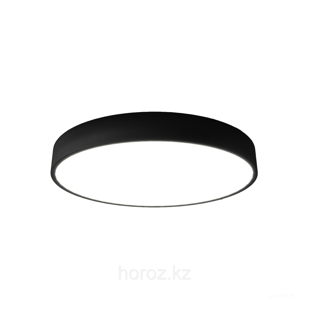 Потолочный дизайнерский светильник круглый LED 24 W (В белом и черном цвете)