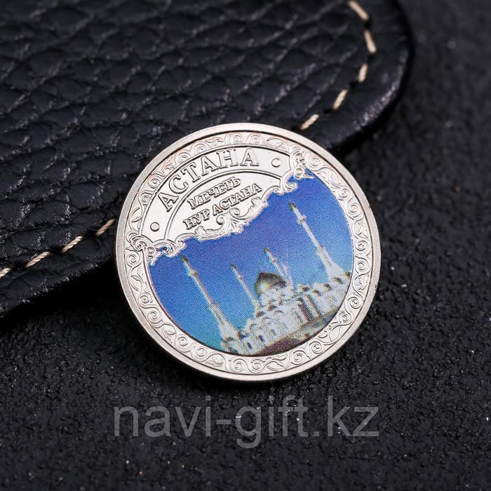 Сувенирная монета «Астана», d = 2.2 см, металл - фото 1 - id-p109458609