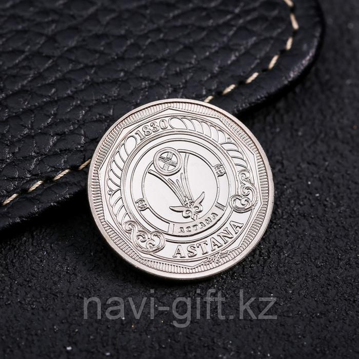 Сувенирная монета «Астана», d = 2.2 см, металл - фото 3 - id-p109458609