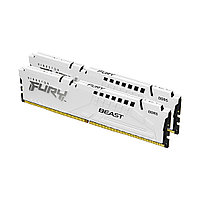 Комплект модулей памяти Kingston FURY Beast White EXPO KF552C36BWEK2-32 (Kit 2x16GB) 5200M (DDR5)