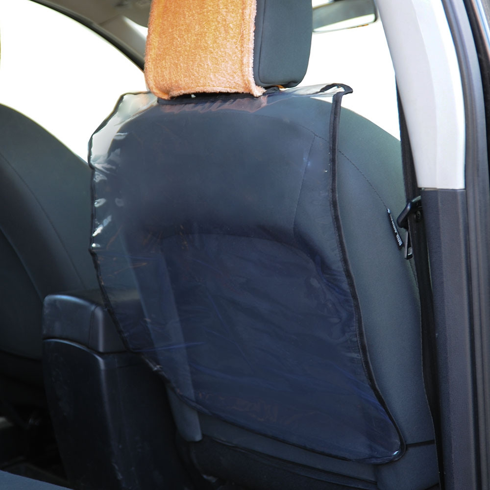 Чехол защитный BamBola на спинку автомобильного сидения Прозрачный ПВХ