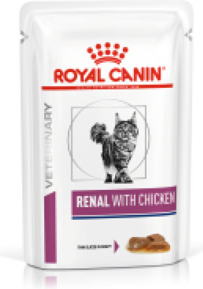Корм Royal Canin Renal Chiken in Gravy 85 г 12 шт - фото 1 - id-p109461578