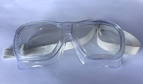 Защитные очки закрытые с прямой вентиляцией.