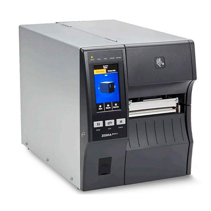 Термотрансферный принтер Zebra ZT411 с намотчиком - фото 1 - id-p109463232