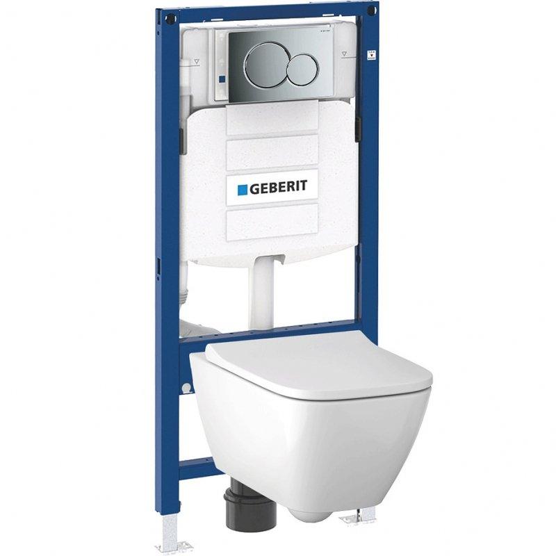 GEBERIT комплекты 500.300.21.S SET Geberit Smyle Square (500.683.01.1) - фото 3 - id-p109341794