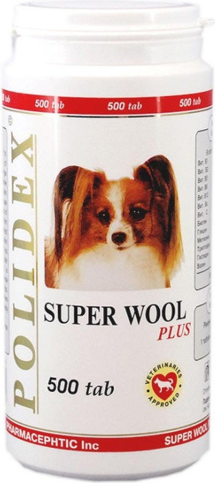 Polidex Super Wool Plus 500 таблеток - фото 1 - id-p109463687