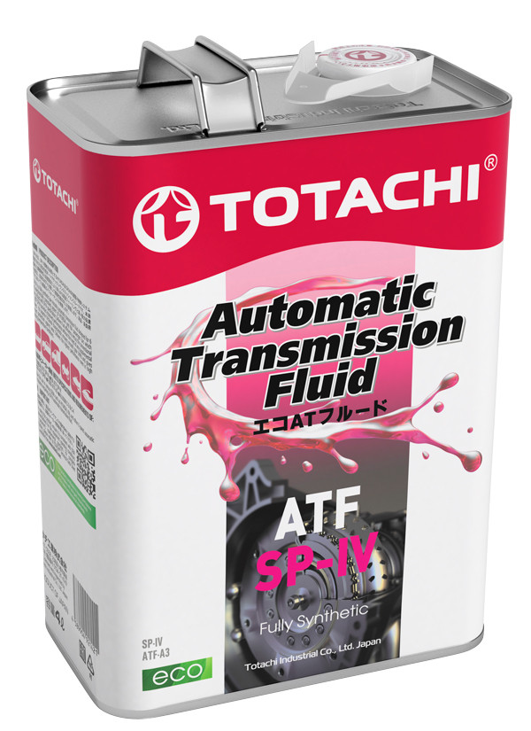 TOTACHI ATF SP IV  синтетическая жидкость для автоматических трансмиссий 4л