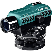 Оптический нивелир KRAFTOOL OL-32 100 м, (34520)