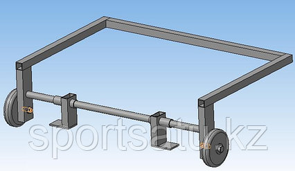 Тележка для перевозки брусьев