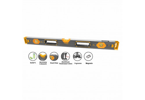 Уровень усиленный с магнитом INGCO HSL68080
