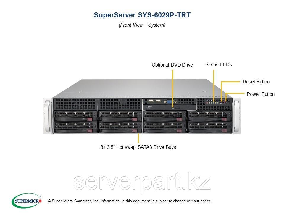 Сервер Supermicro SYS-6029P-TRT  (Rack 2U 8LFF)/2xLGA 3647