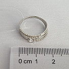 Кольцо из серебра с фианитами SOKOLOV 94013090 покрыто  родием, фото 3