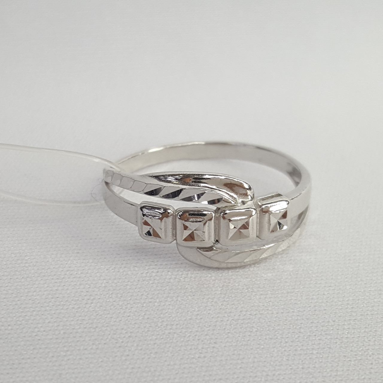 Серебряное кольцо Aquamarine 54764.5