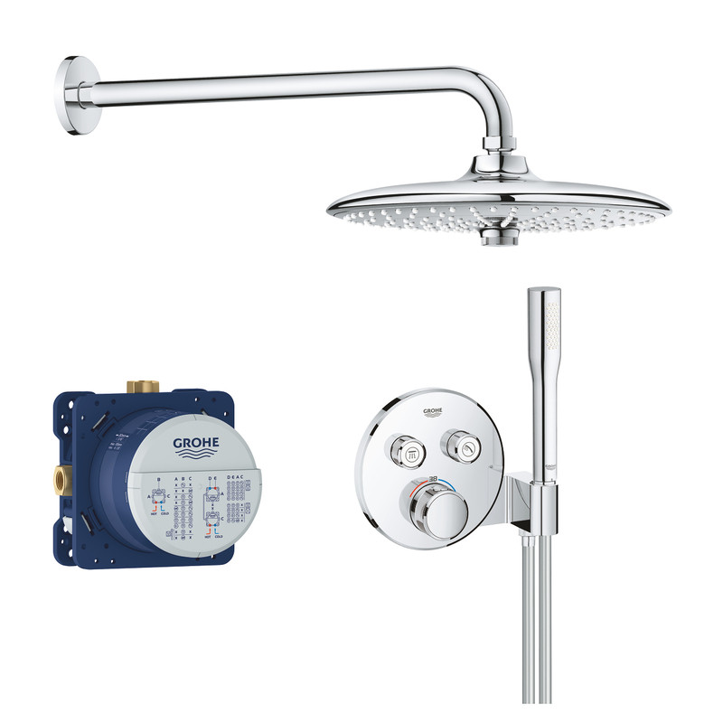 Душевая система GROHE Grohtherm SmartControl 34744000 - фото 1 - id-p109342013