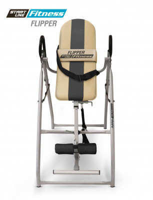 Инверсионный стол FLIPPER бежево-серый c подушкой - фото 2 - id-p109525339