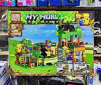 Конструктор Minecraft "Сокровищница 3в1" 440 деталей. Leduo Аналог lego, lari