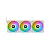Кулер для компьютерного корпуса Thermaltake SWAFAN EX14 RGB PC Cooling Fan White (3-Fan Pack), фото 2