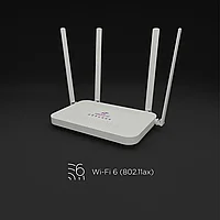 Wi-Fi маршрутизатор 2,4+5 ГГц, Wi-Fi 6 Wireless CAT Альфин