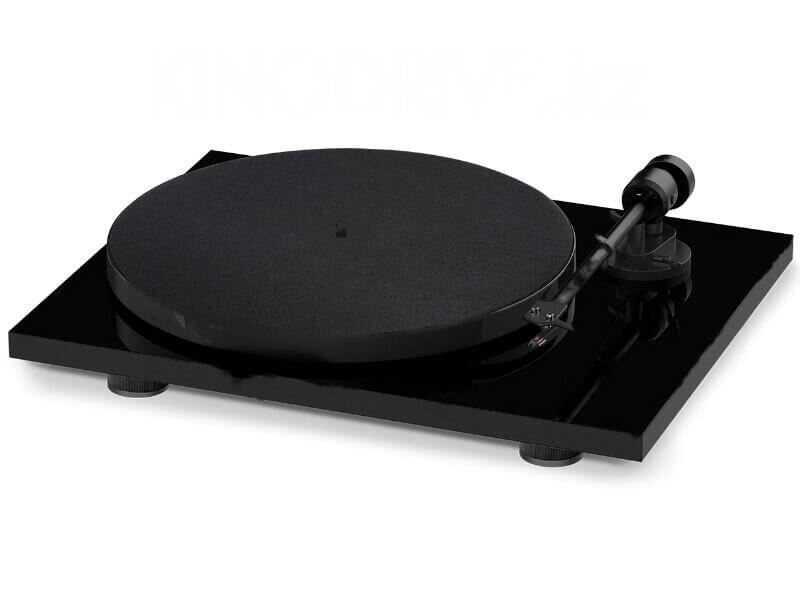 PRO-JECT Проигрыватель пластинок Е1 Phono High Gloss ОМ5е UNI ЧЕРНЫЙ