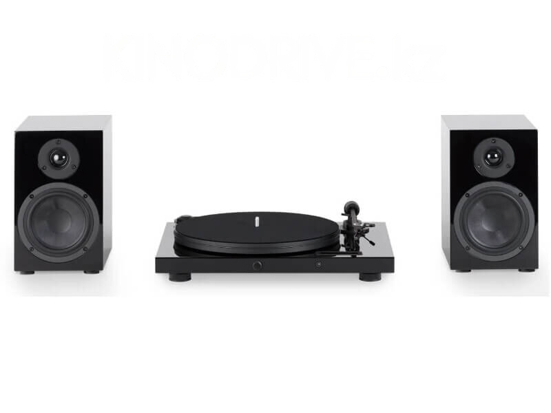 PRO-JECT Проигрыватель пластинок Jukebox E1 + Speaker Box 5 ЧЕРНЫЙ