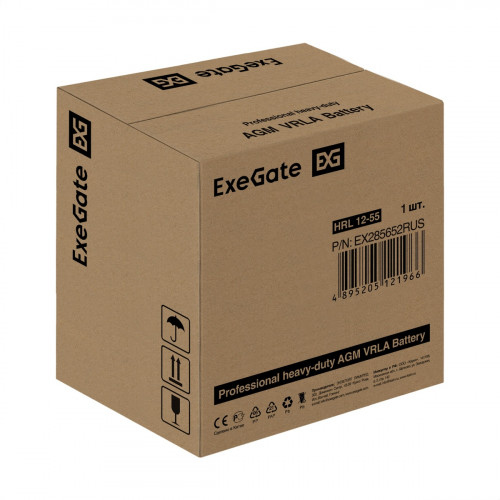 ExeGate HRL 12-55 сменные аккумуляторы акб для ибп (EX285652RUS) - фото 6 - id-p109532443