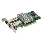 Сетевая карта SuperMicro AOC-STGF-I2S-O, SFP+, 10GBase-X, 10Gbps, 2 ports, Low-profile, PCIe 2.0 x8