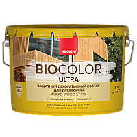 Защитная декоративная пропитка для древесины Neomid Bio Color Ultra | 2,7 л.