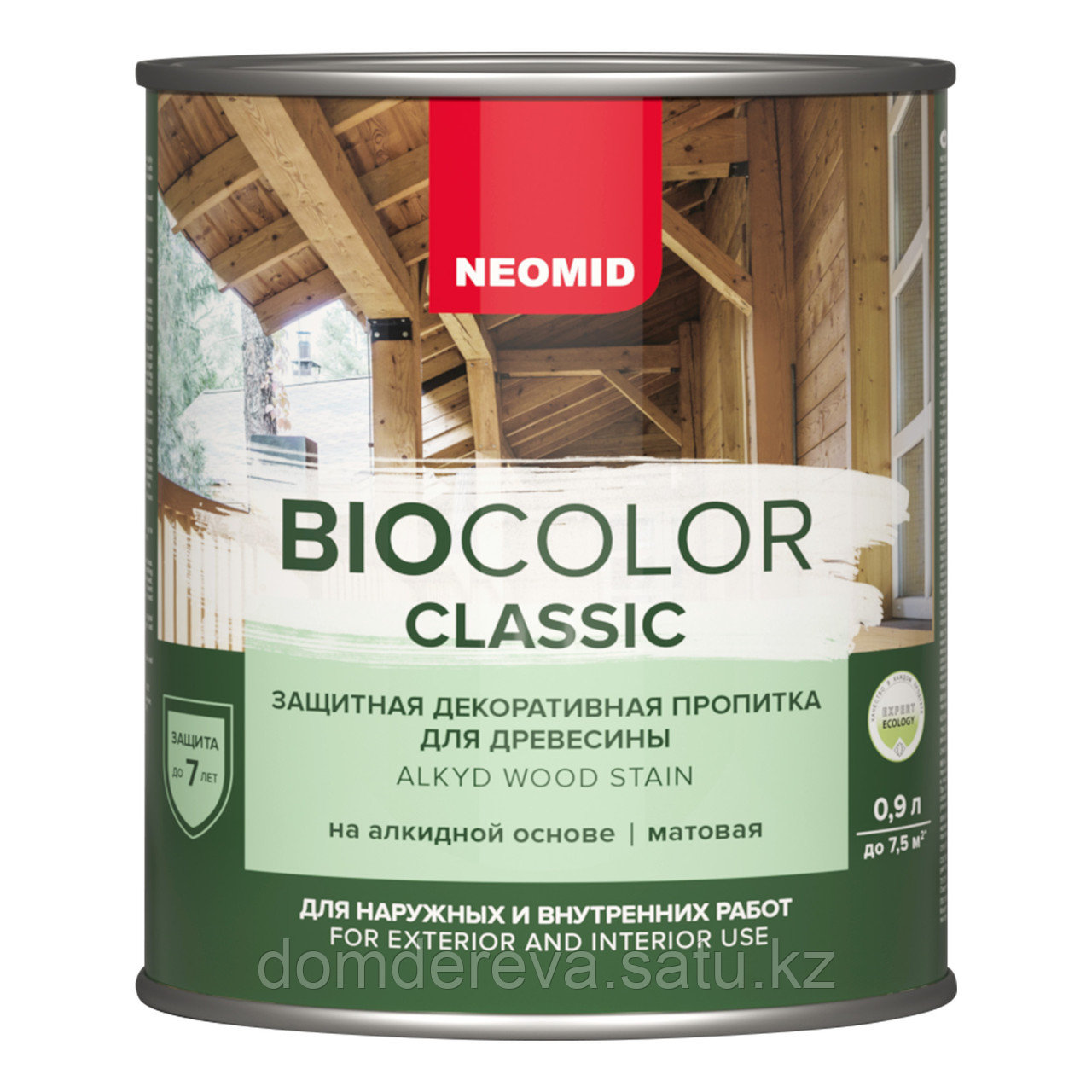 Защитная декоративная пропитка для древесины Neomid Bio Color Classic | 0,9 л. - фото 1 - id-p61678699