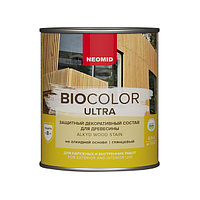 Защитная декоративная пропитка для древесины Neomid Bio Color Ultra | 0,9 л.