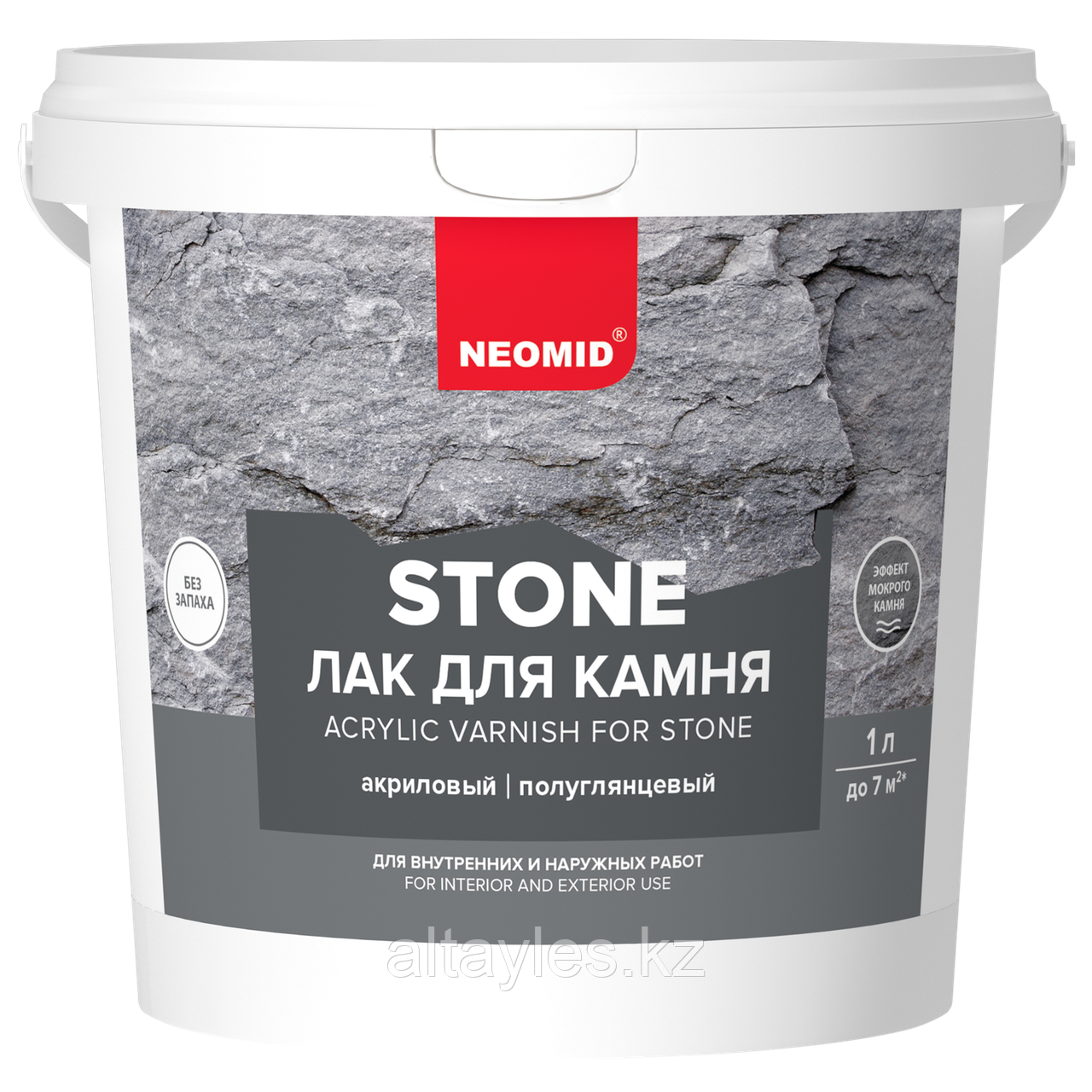 Лак для камня Neomid Stone | 1 л. - фото 1 - id-p61348277