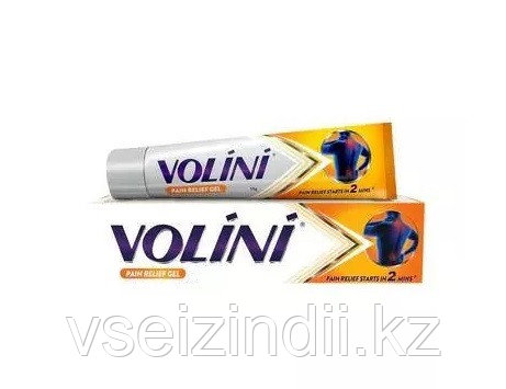 Волини гель / Volini - подагра, бурсит, растяжения и вывихи, 50 гр, фото 1