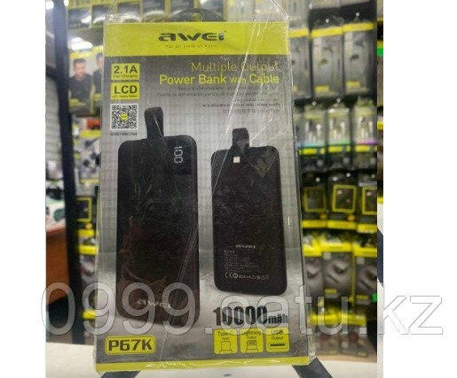 Awei Power bank Внешний аккумулятор - фото 1 - id-p109533555