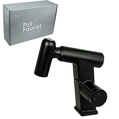 Смеситель для раковины Pull Faucet, (7202), Black