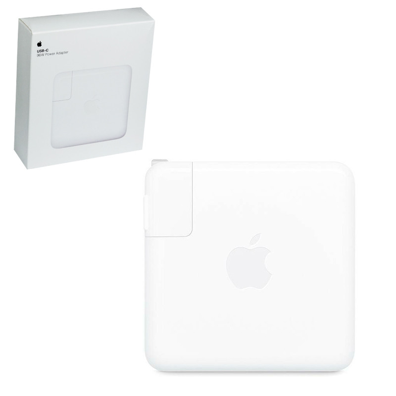 Сетевое зарядное устройство для ноутбука Apple MacBook 96W USB-C (A2166), High Copy, White - фото 1 - id-p105141799