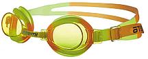 Очки для плавания Atemi, дет, PVC/силикон (жёлт/оранж), S305