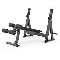 Скамья для жима под угом вниз SHUA Olympic Decline Bench SH-6872