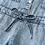 Детский джинсовый комбинезон, фото 4