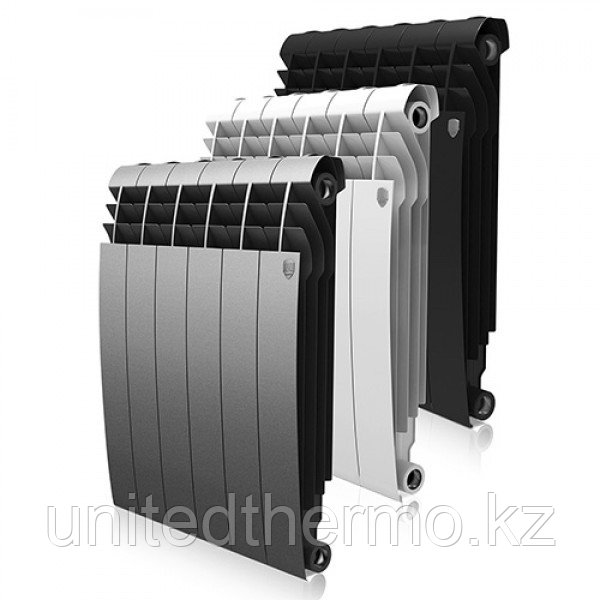 Радиатор биметаллический Biliner 350/90 Royal Thermo белый выпуклый (РОССИЯ) - фото 3 - id-p109537742