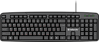 Defender 45588 Клавиатура проводная Astra HB-588 RU черный