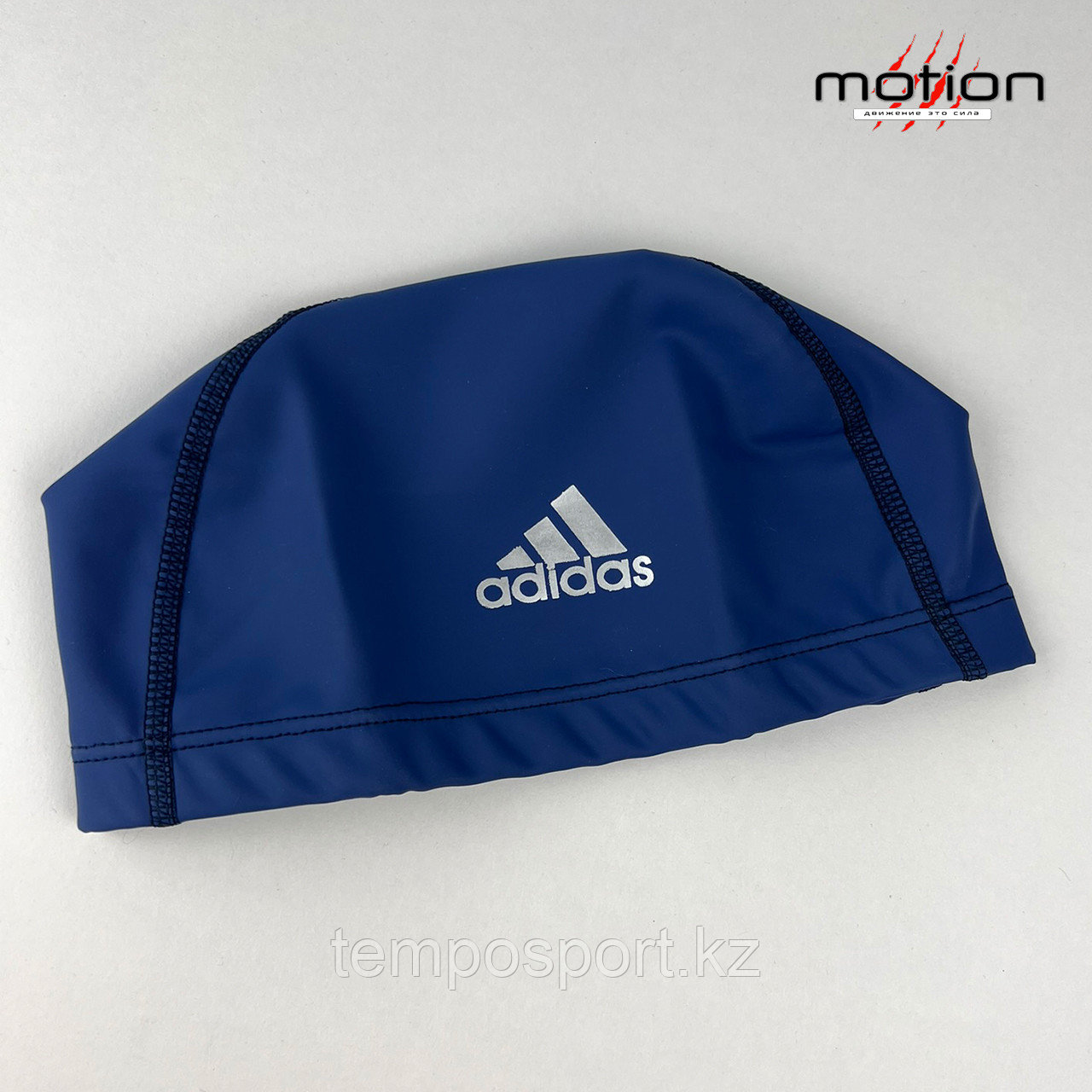 Шапочка для плавания Adidas темно-синий - фото 2 - id-p109655112
