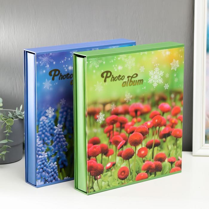 Фотоальбом на 500 фото 10х15 см "Уральское лето" в коробке МИКС 33 ...