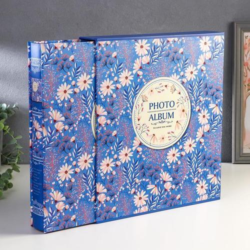 Фотоальбом на 500 фото 10х15 см "Разнотравье" в коробке МИКС 33,5х30х6 ...