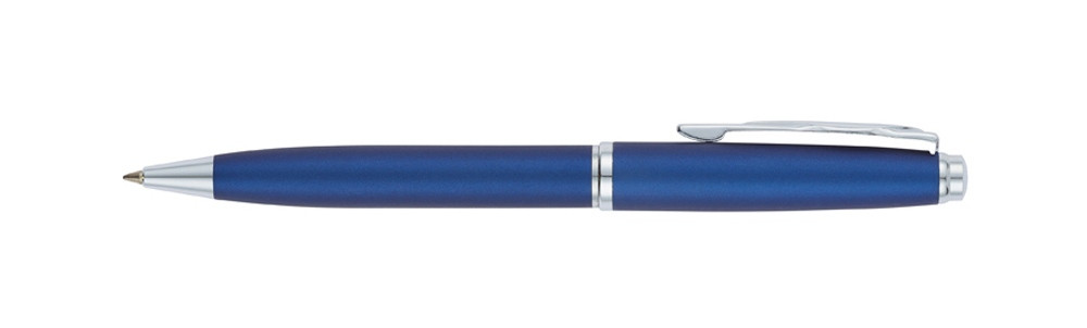 Ручка шариковая Pierre Cardin GAMME Classic с поворотным механизмом, синий матовый/серебро - фото 3 - id-p109657216