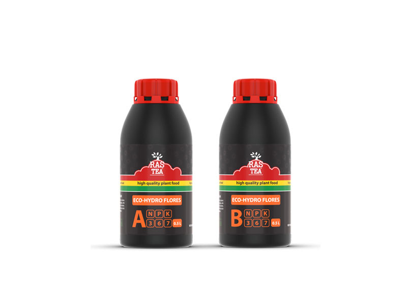 RasTea Eco-Hydro Flores A+B 100 ml  (для цветения), фото 1