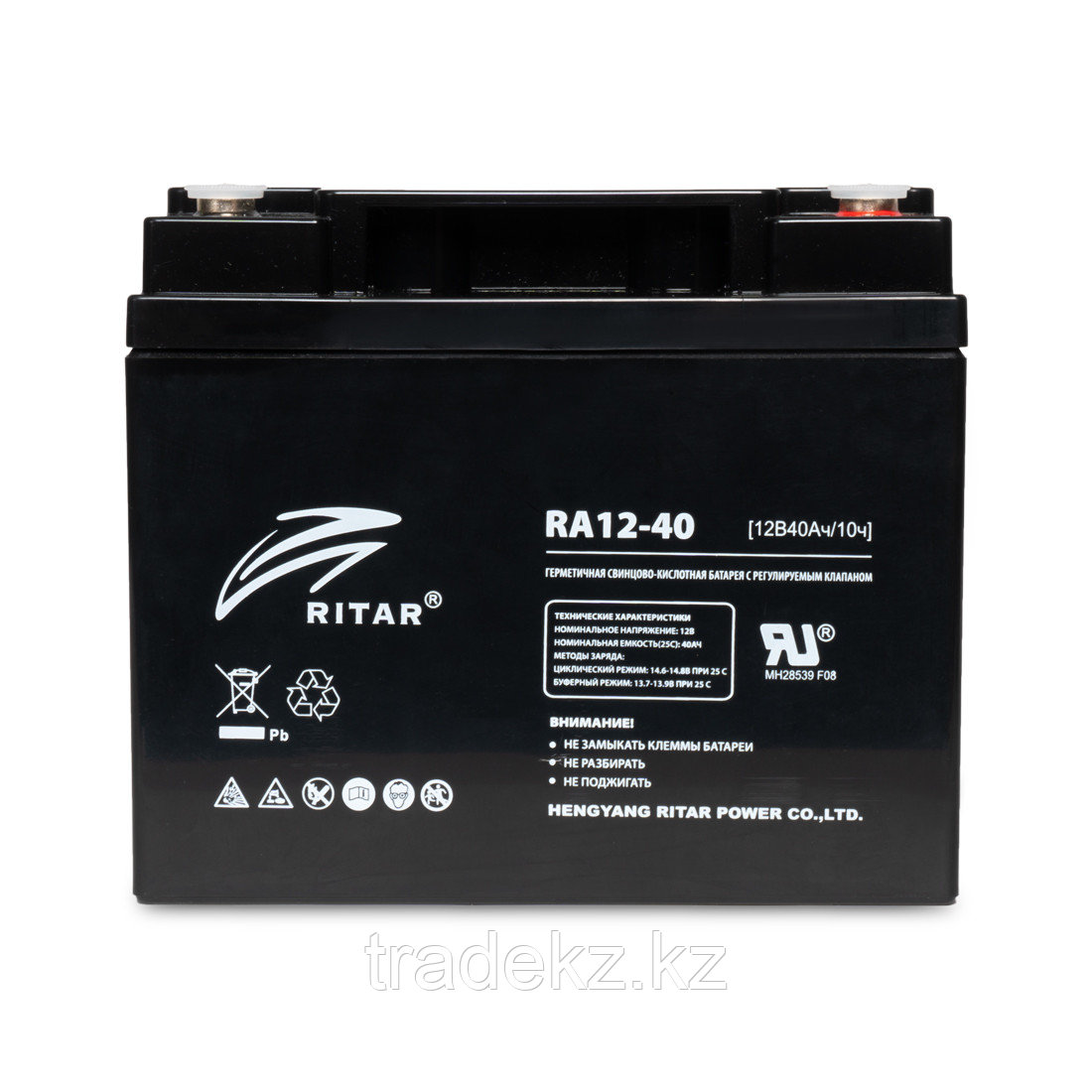 Аккумуляторная батарея Ritar RA12-40 12В 40 Ач - фото 2 - id-p109658781