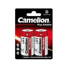 Батарейка CAMELION Plus Alkaline LR20-BP2 2 шт. в блистере 2-002079