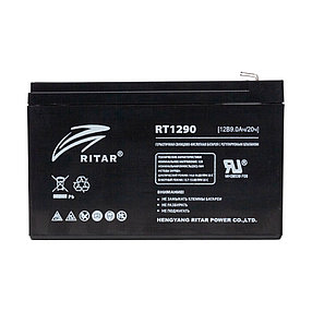 Аккумуляторная батарея Ritar RT1290 12В 9 Ач 2-000466, фото 2