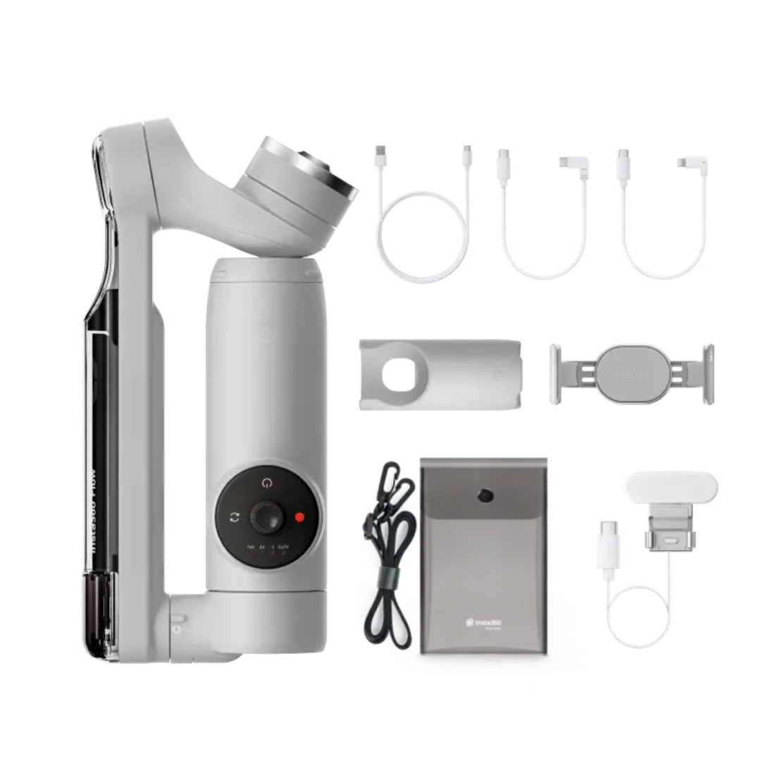 Insta360 Flow Stabilizer Creator Kit (White) - фото 2 - id-p109663221