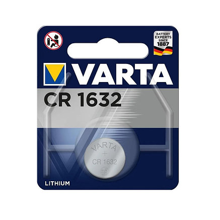 Батарейка VARTA Lithium CR1632 3V 1 шт. в блистере 2-008085, фото 2