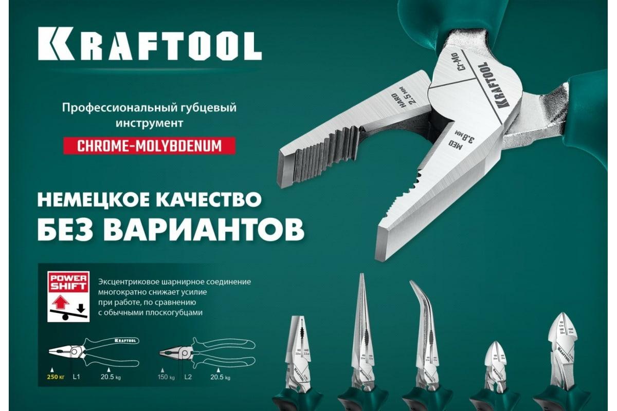 Тонкогубцы KRAFTOOL изогнутые, 200 мм 22011-4-20_z01 - фото 3 - id-p109658874